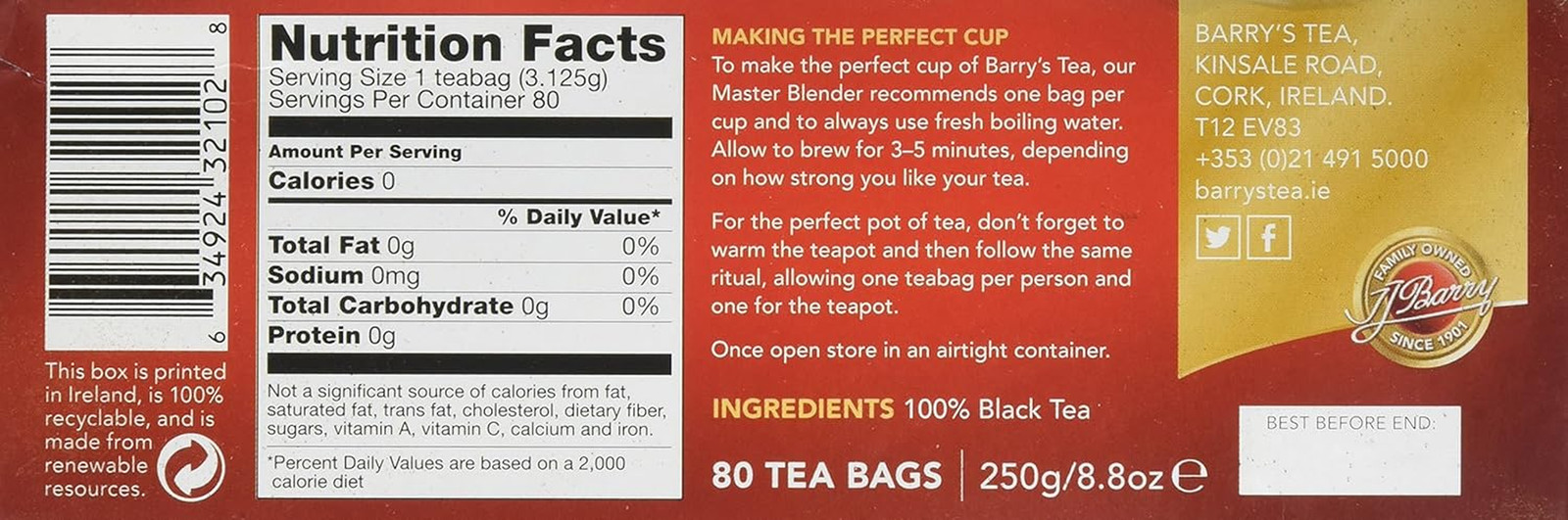 Gold Blend Bags, 80 Count
