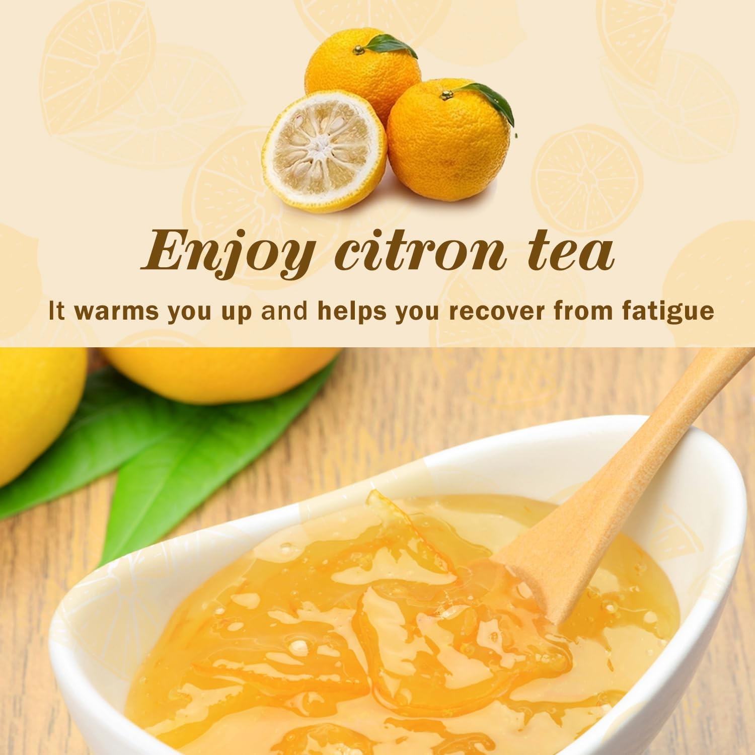 KPANTRY Honey Citron Tea 2-Pack – Korean Yuzu, Chemical-Free, Hot & Cold