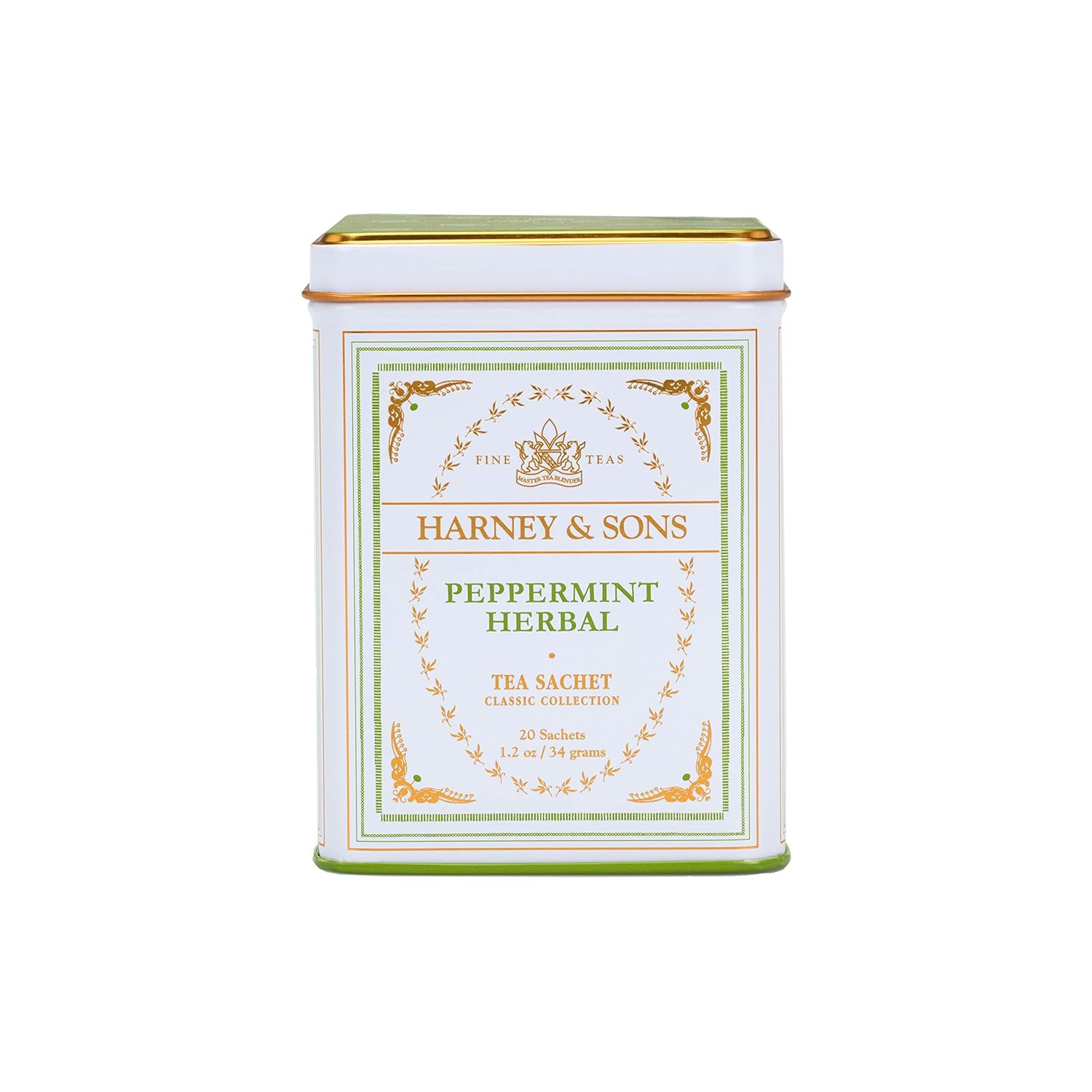 Harney and Sons Peppermint Tea, 20 Sachets 1.2 Oz