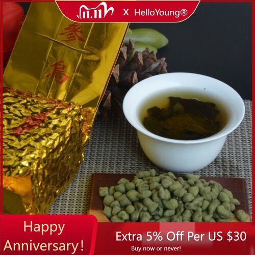 Natural Taiwan Dongding Oolong Ginseng Tea 250g
