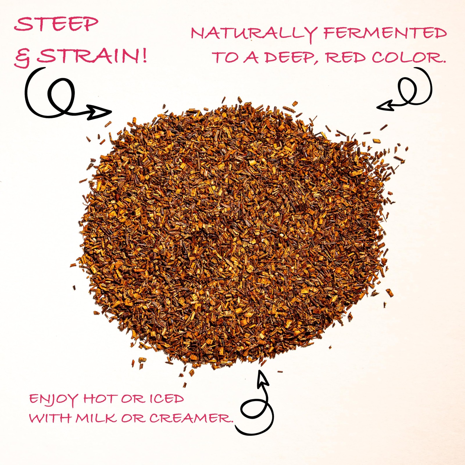Worldwide Botanicals Organic Red Rooibos Tea – 8oz – 100% South 8 Ounce