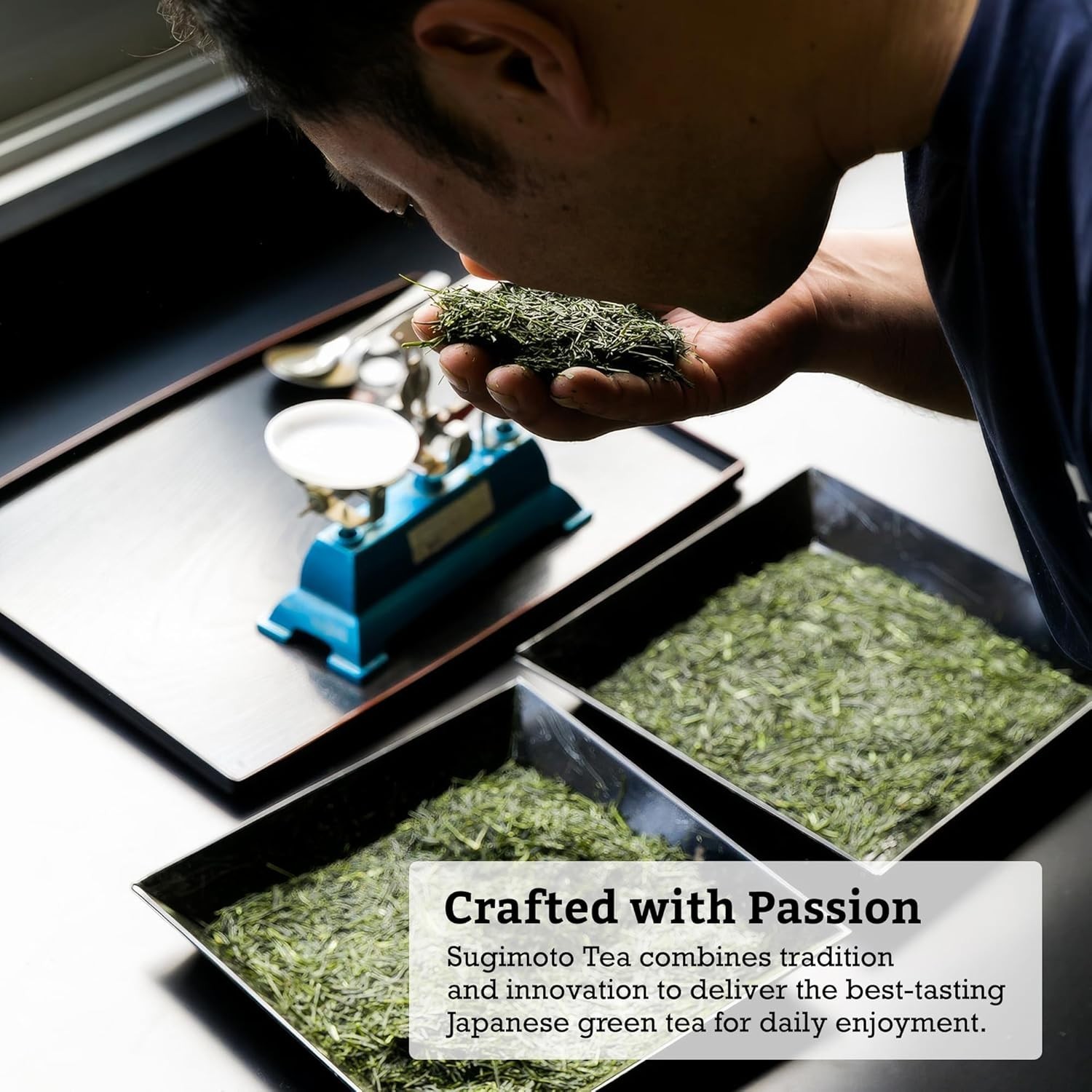 Japanese Sencha Fukamushi Green Tea Loose Leaf Bulk .0 lb 454 g