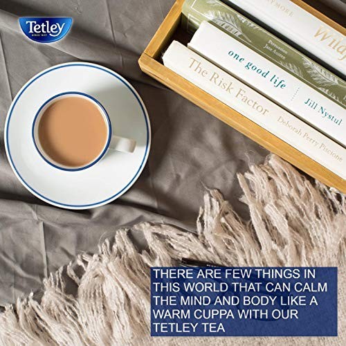 Premium British Black Tea Bags, Regular Strength, 80 Count, Pack of 12
