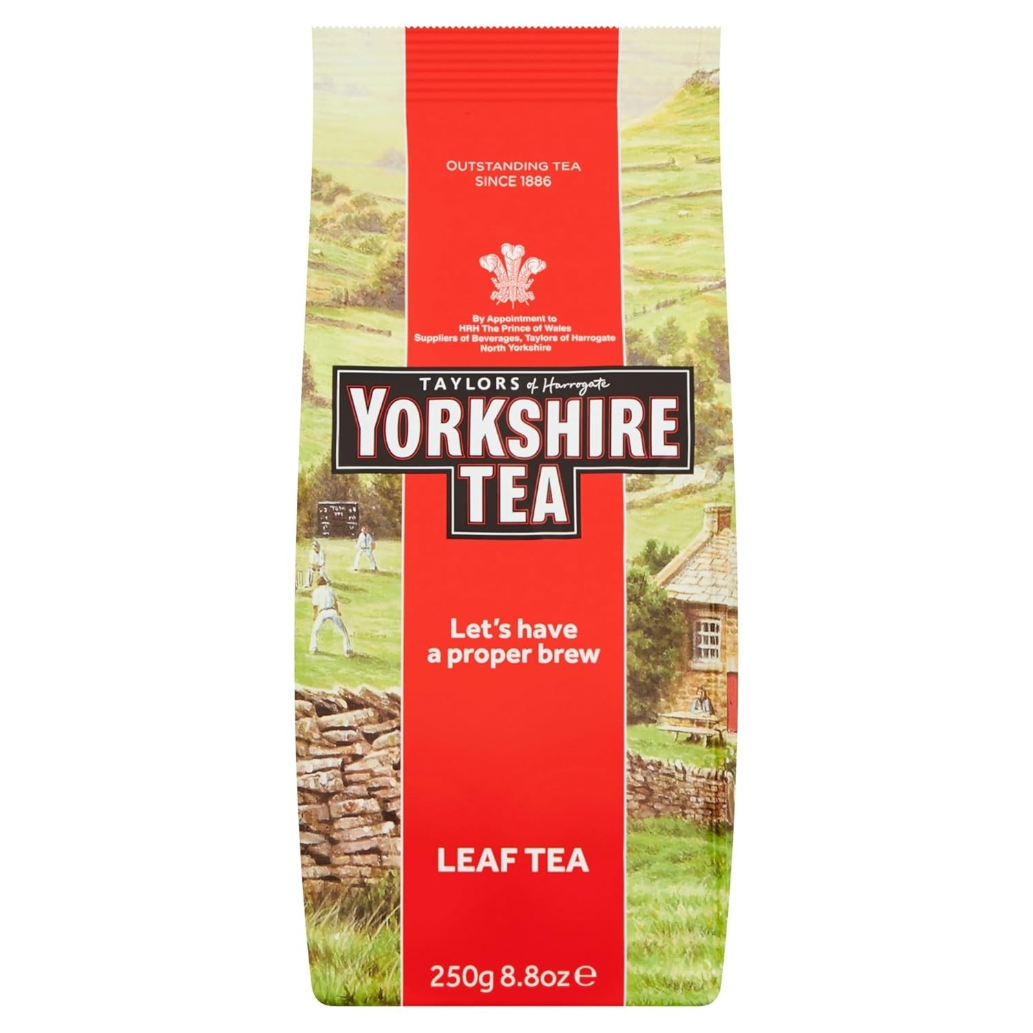 Caffeinated Yorkshire Red Loose Leaf Tea – 8.8 Ounces for Hot or Iced Enjoyment