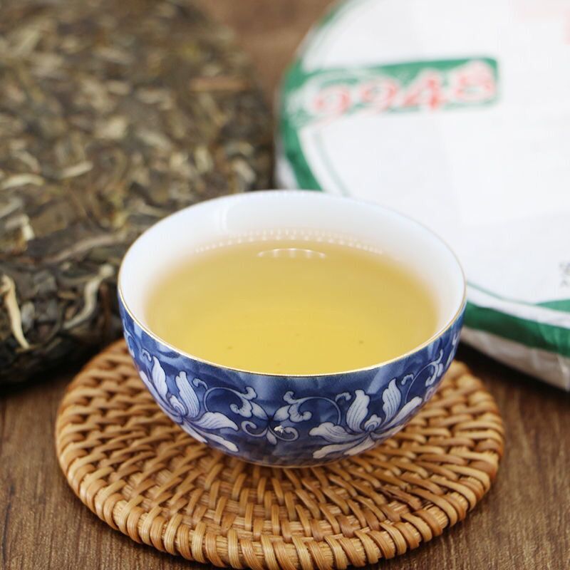 2022 Haiwan 9948 Sheng Puer Tea Lao Tong Zhi (batch 221) Raw Pu Erh Pu’er 357g