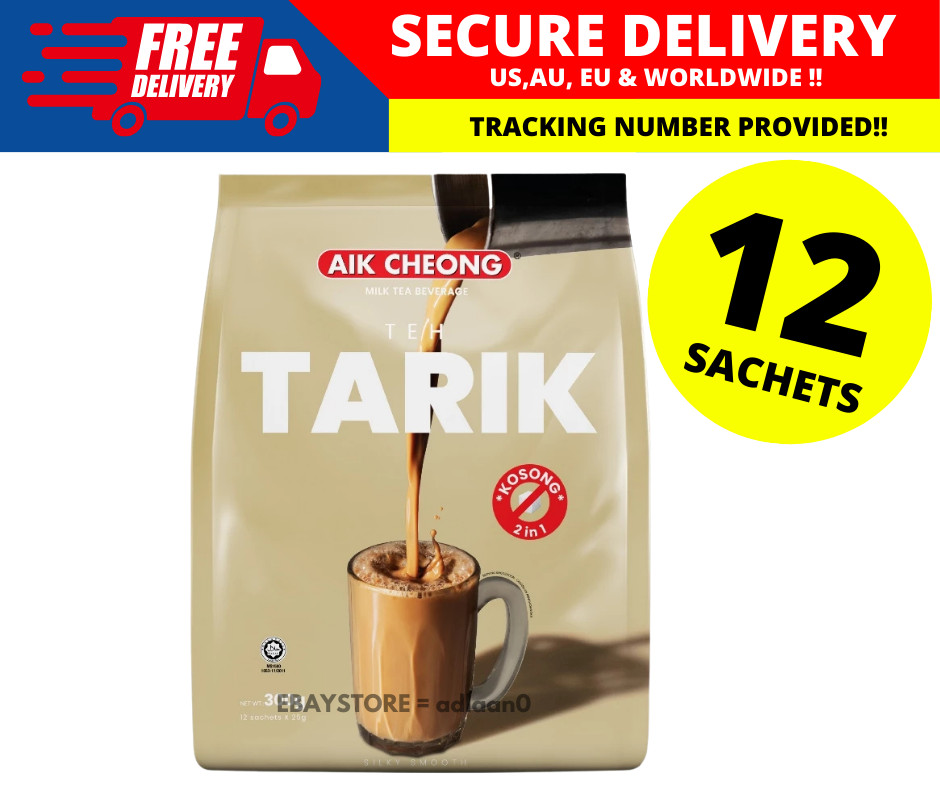 Aik Cheong 2 In 1 Teh Tarik Kosong No Sugar Added (25gm x 12)