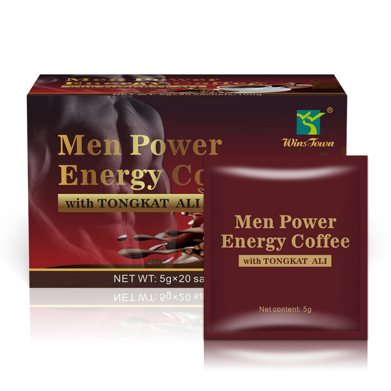 Ginseng Coffee Maca Coffee Men Power Energy Coffee Active Instant Black Coffee