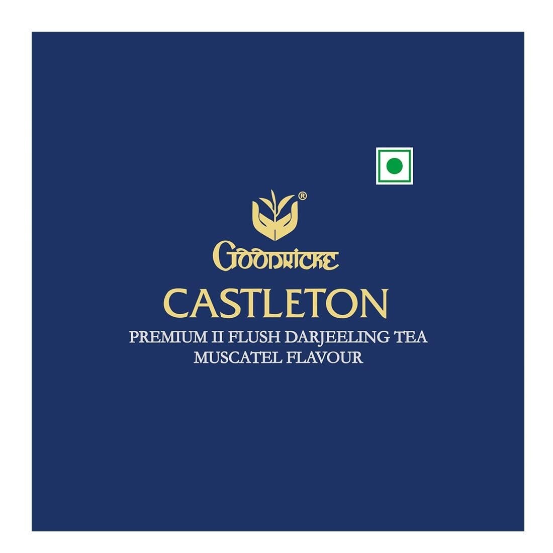 GOODRICKE Castleton Muscatel Darjeeling Tea (100gm) Single Estate Whole Leaf Tea
