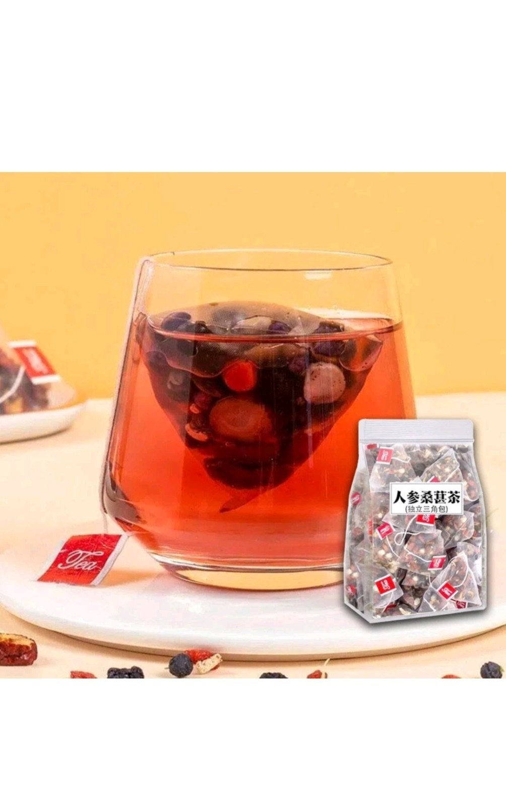 25pcs Ginseng six treasure tea , Kidney tea ,liver tea , red date kidney health