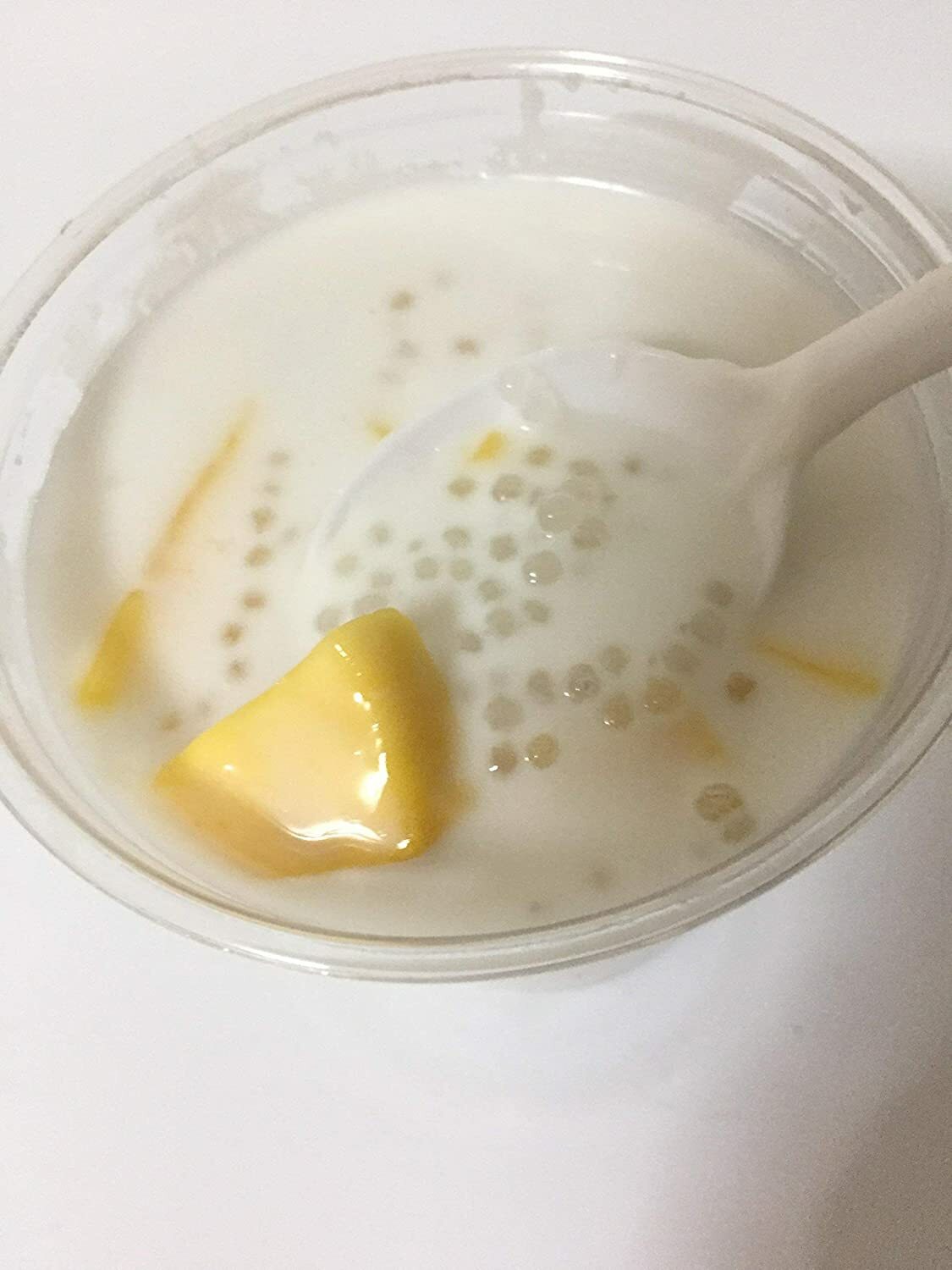 Mini White Tapioca Pearls Boba Sago Tapioca Pearls White 13.2 oz