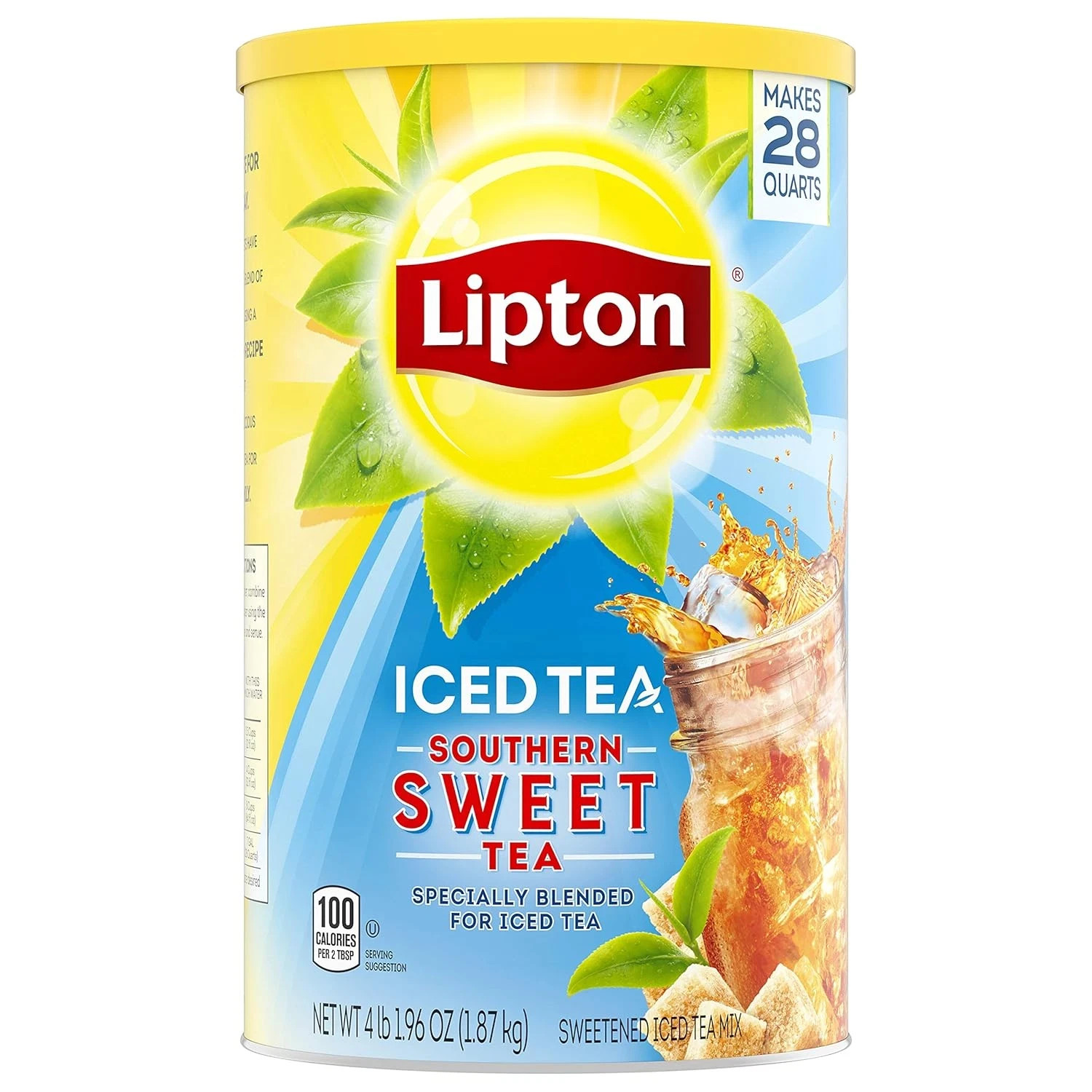 Southern Sweet Iced Tea Mix, Makes 28 Quarts, 1 Pack
