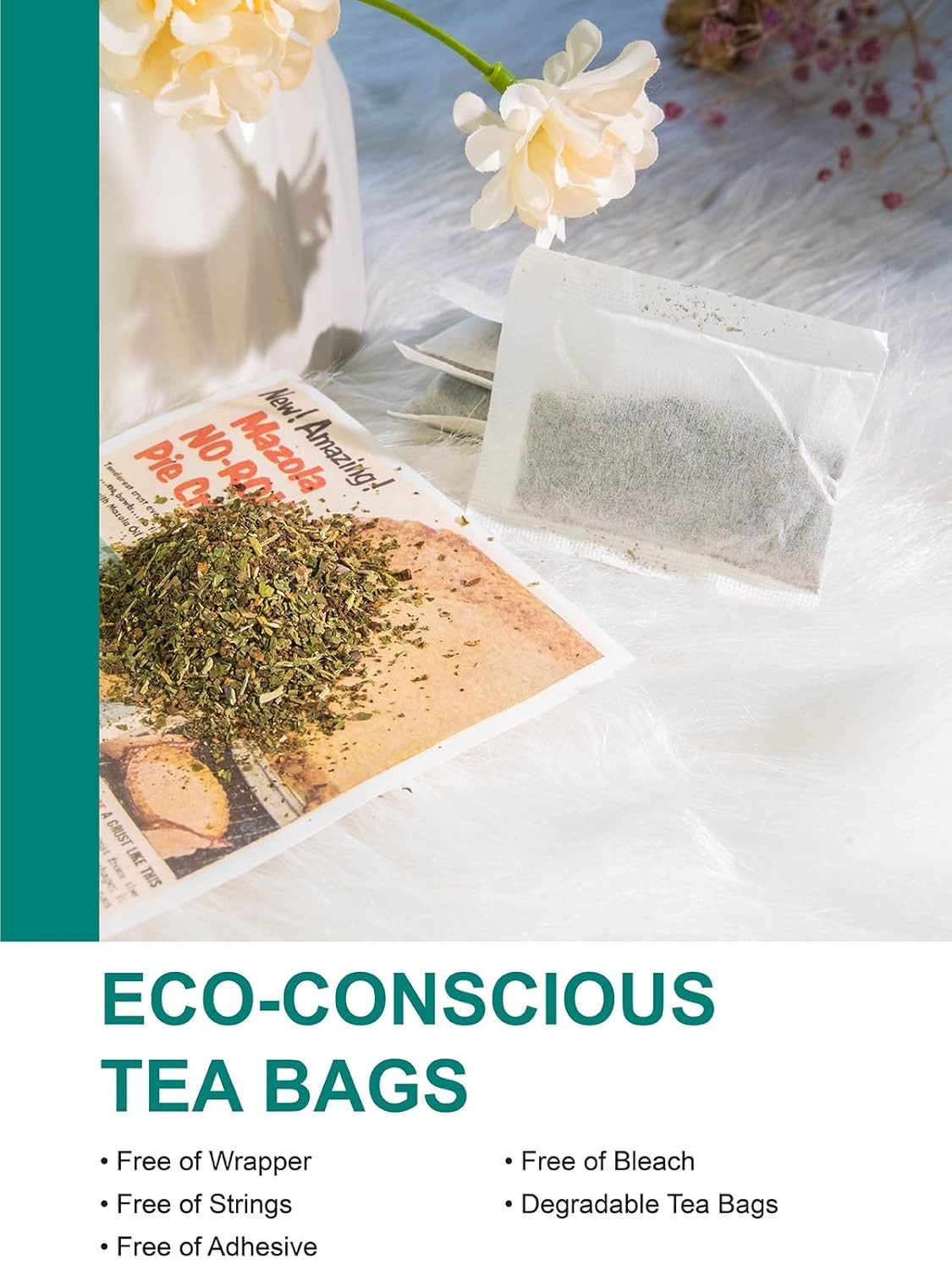 Dandelion Leaf & Root Tea Bags Herbal Tea Bags for Liver & Kidney Health Detox