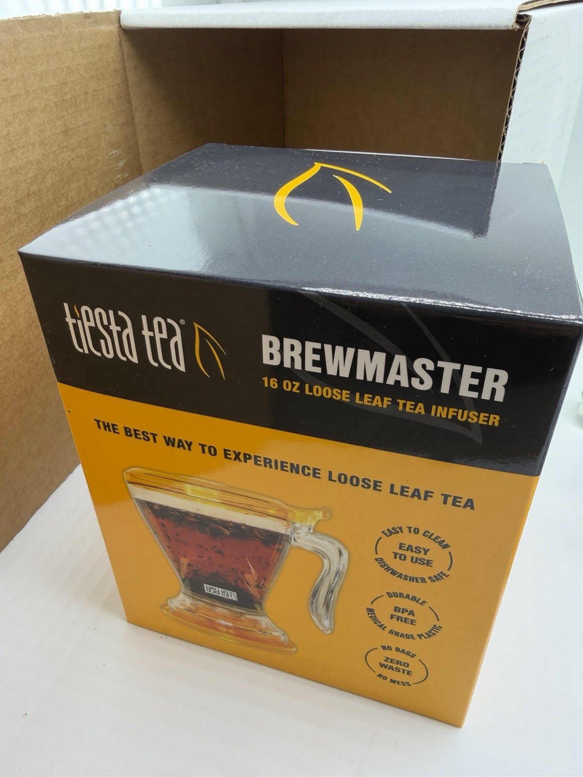 Tiesta Tea Premium Loose Leaf Tea: 6 Loose Leaf Tea Blends with 16oz Infuser.