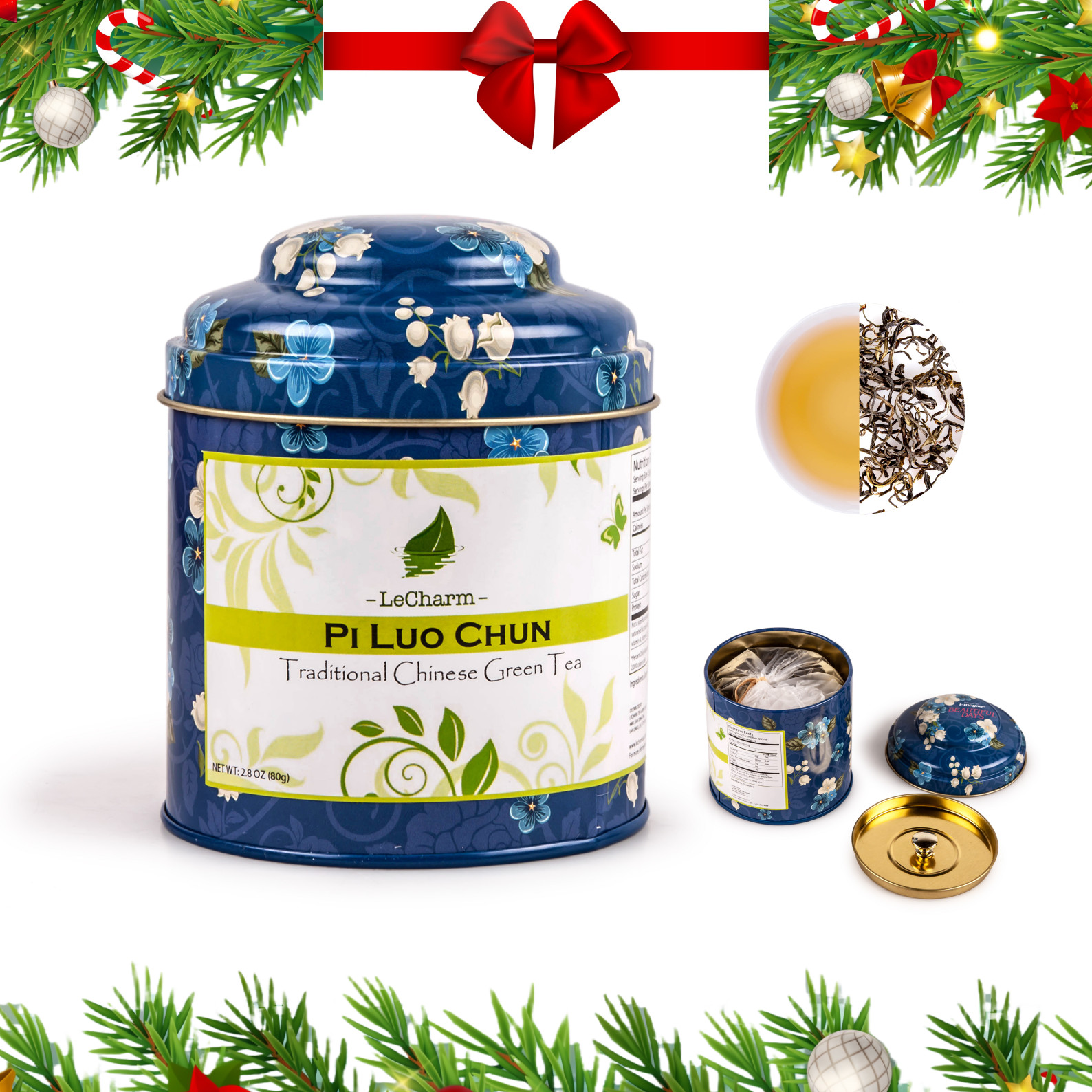 BiLuoChun Premium Green Pi Lo Chun China Green Tea Spring Bi Luo Chun US Stock