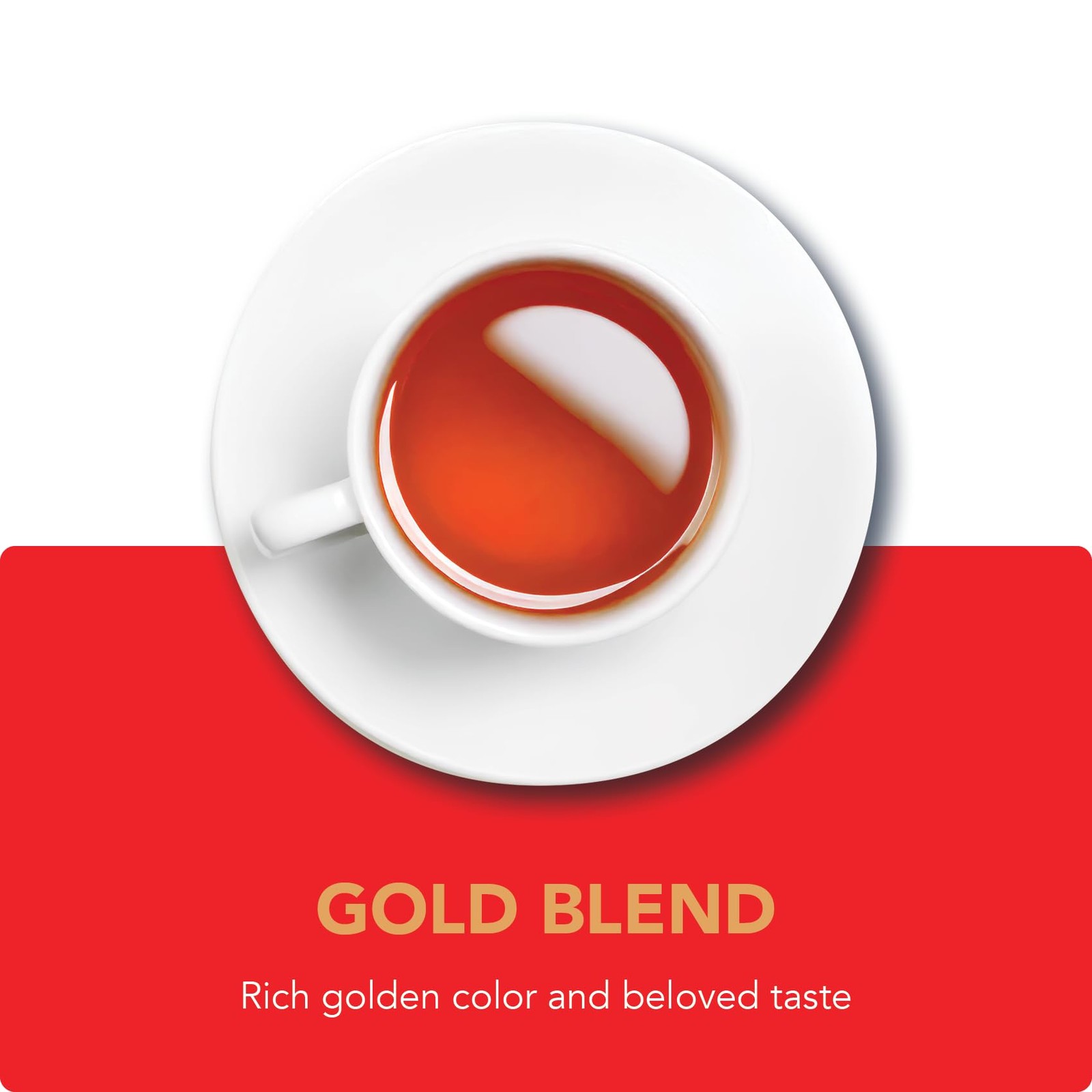 Gold Blend 80 count Tea Bags Pack of 6