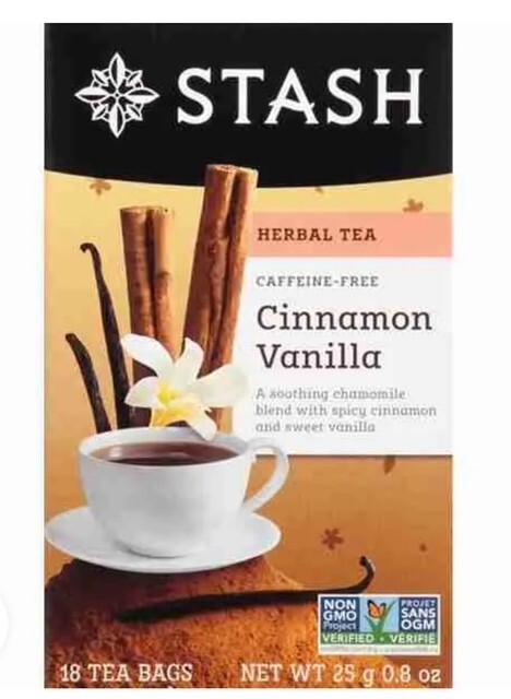 3 Packs Stash Cinnamon Vanilla Black Tea Bags – 54 Count