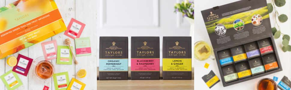 Blackberry & Raspberry, Herbal Tea, Individually Wrapped Bags, Sweet, Tart &