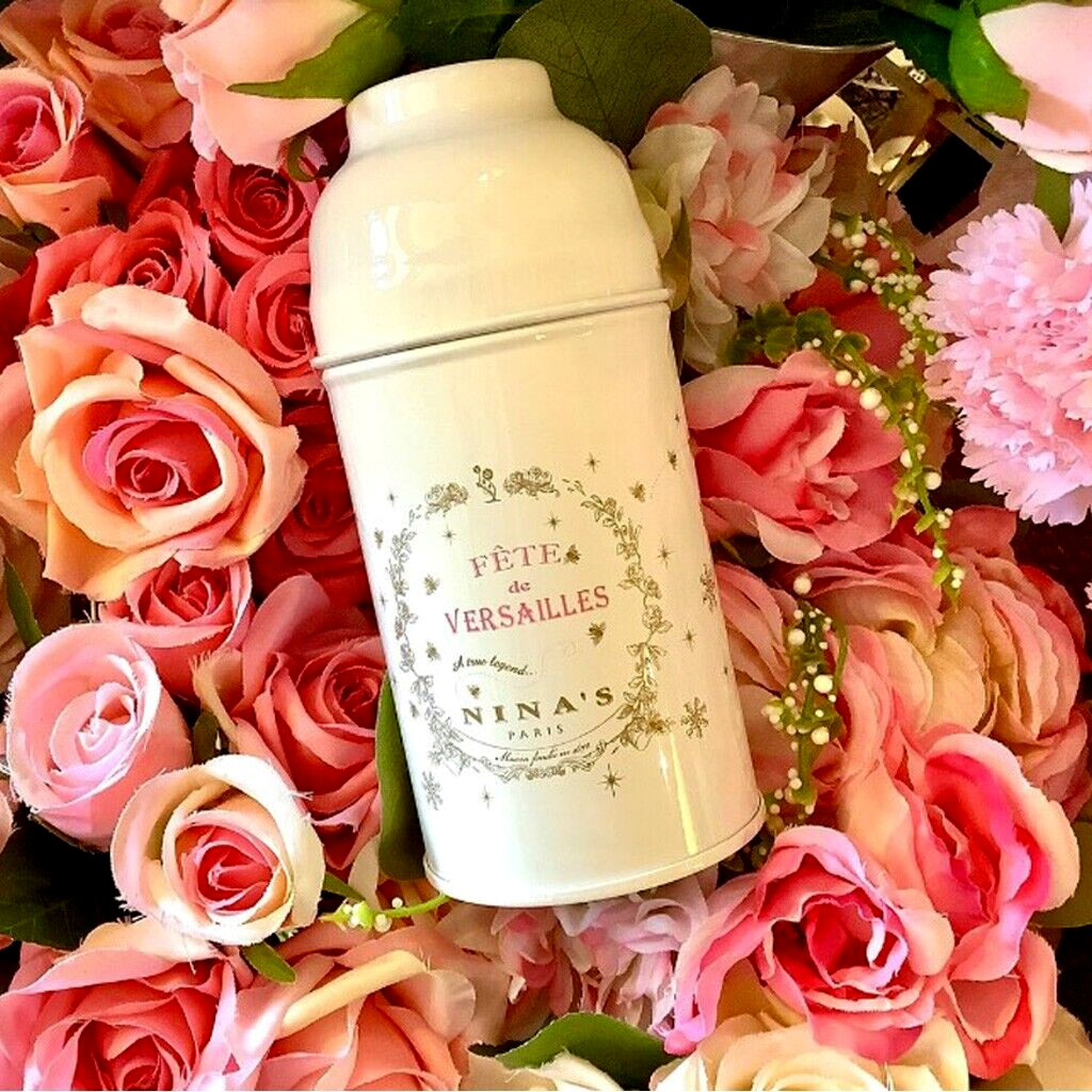 Nina’s Paris, Fête de Versailles French Loose Tea in White Gift Tin, 2.82 Oz