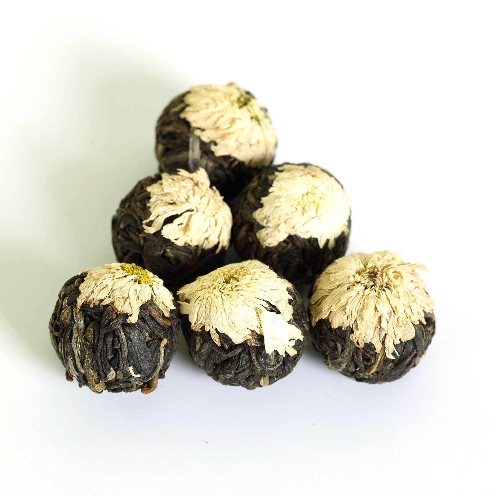 GOARTEA 2017 Year White Chrysanthemum Yunnan puer Pu’er Puerh Tea Raw Ball Tuo