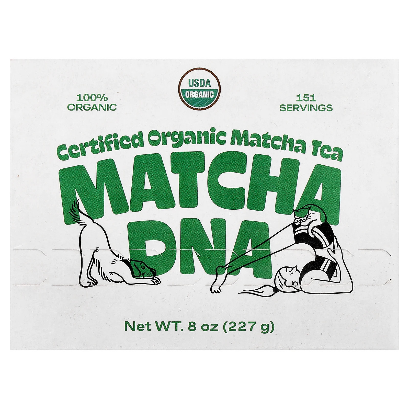 Certified Organic Matcha Tea, 8 oz (227 g)