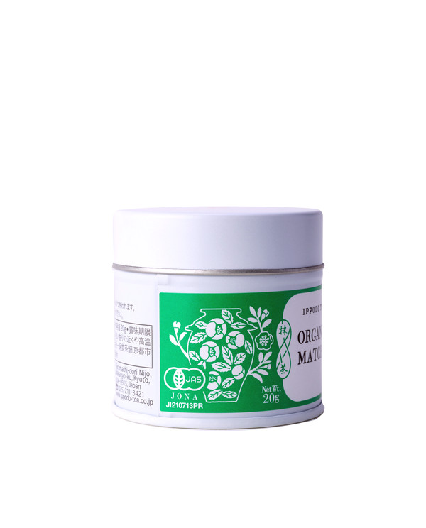 Ippodo Organic Matcha Japanese Matcha 20g can Ceremonial grade from Japan