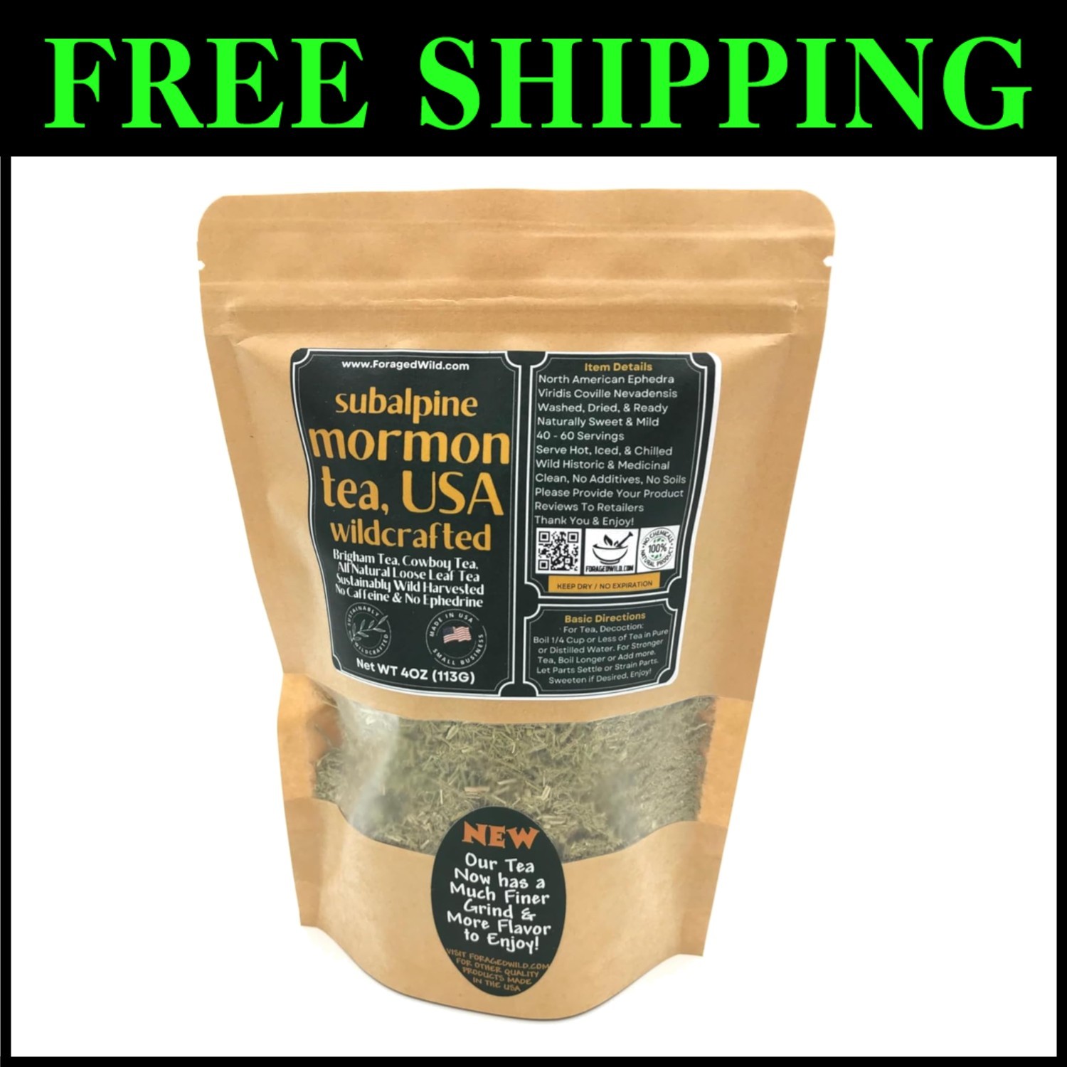 Brigham Tea – Caffeine-Free Herbal Brew