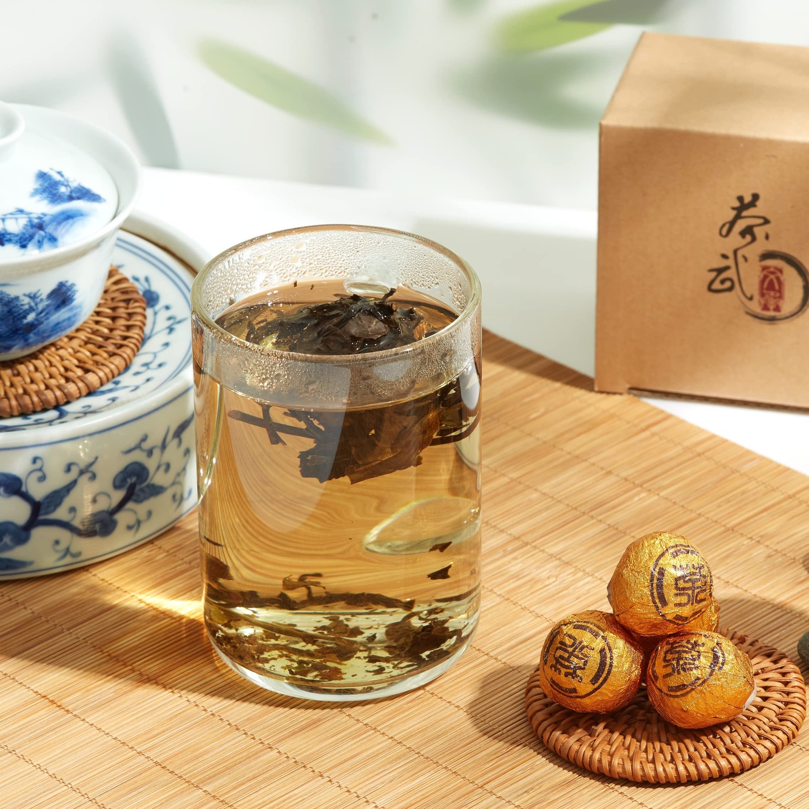 [B] White Tea Dragon Ball, 5oz/142g Aged FuDing ShouMei