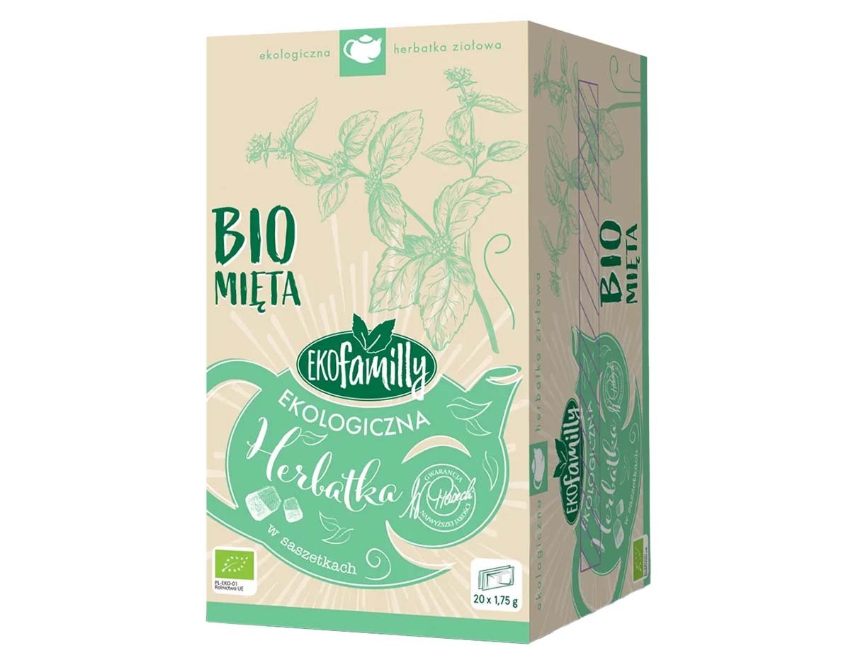Eko Family Organic Bio Peppermint Herbal Tea 35g