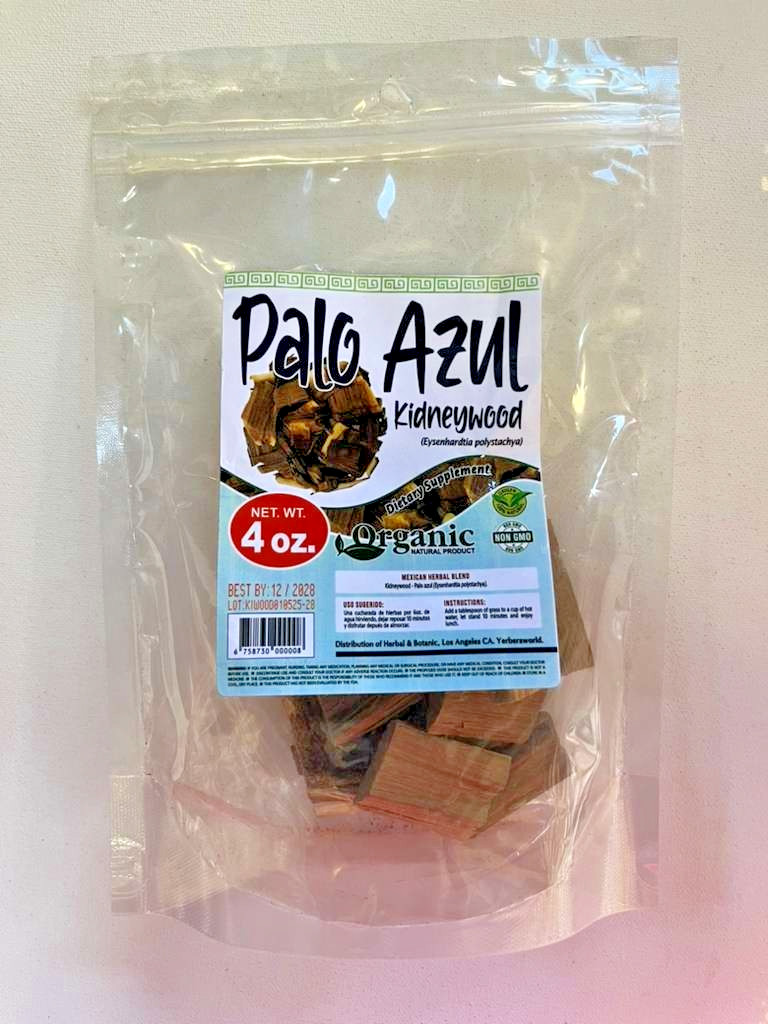 Palo Azul / Kidneywood 4oz – Organic Mexican Herbal Tea/ Té Natural de Hierbas