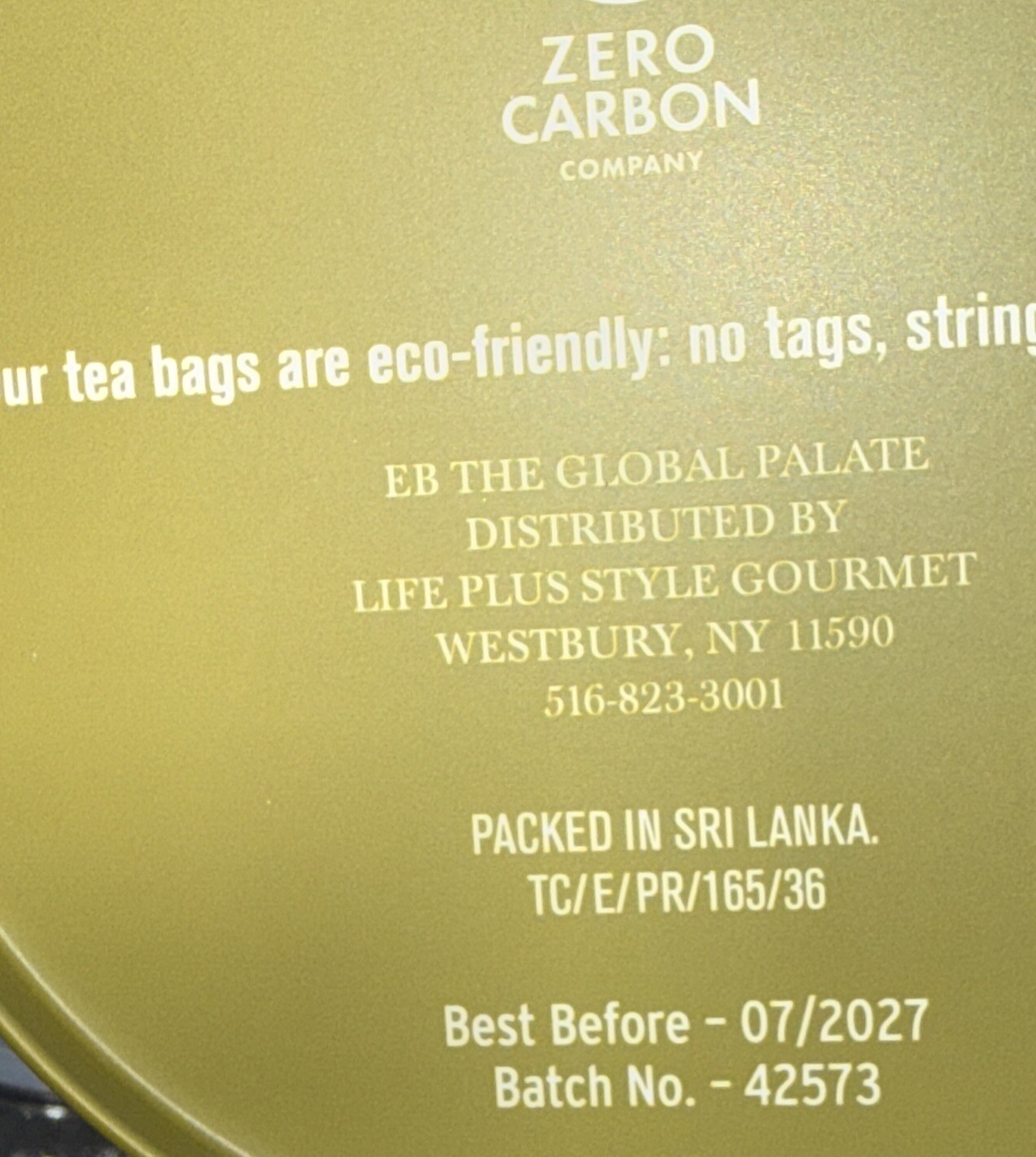 Pagoda ZEN GARDEN GREEN TEA 🫖 PASSION FRUIT 🫖 60 Bags BB 07/2027