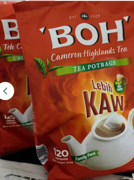 Bundle of 3 – BOH Cameron Highlands Lebih Kaw Black Tea (120 Bags Each)