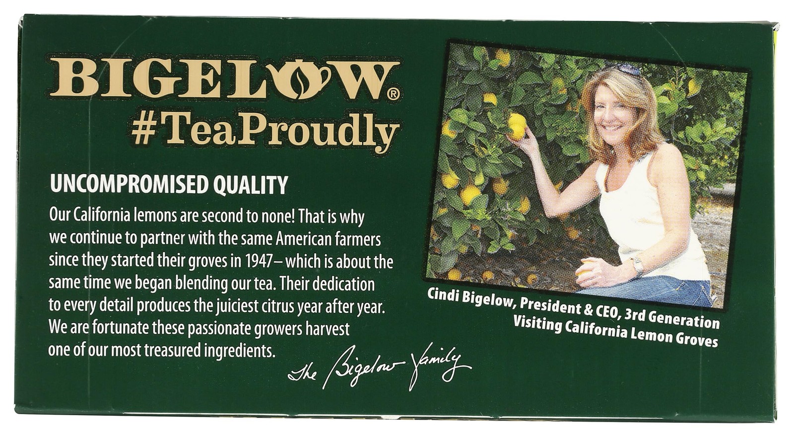 BigelowTea Green Tea With Lemon (Caffeinated), 20 Count 20 (Pack of 1)