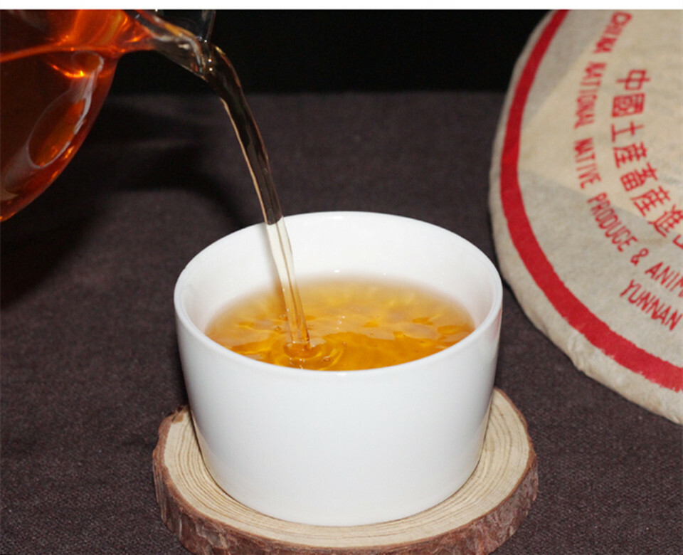 Zhong Cha 2003 Pu-erh Raw Sheng Tea 357g Puer Weight Loss Tea CNNP SLIMMING