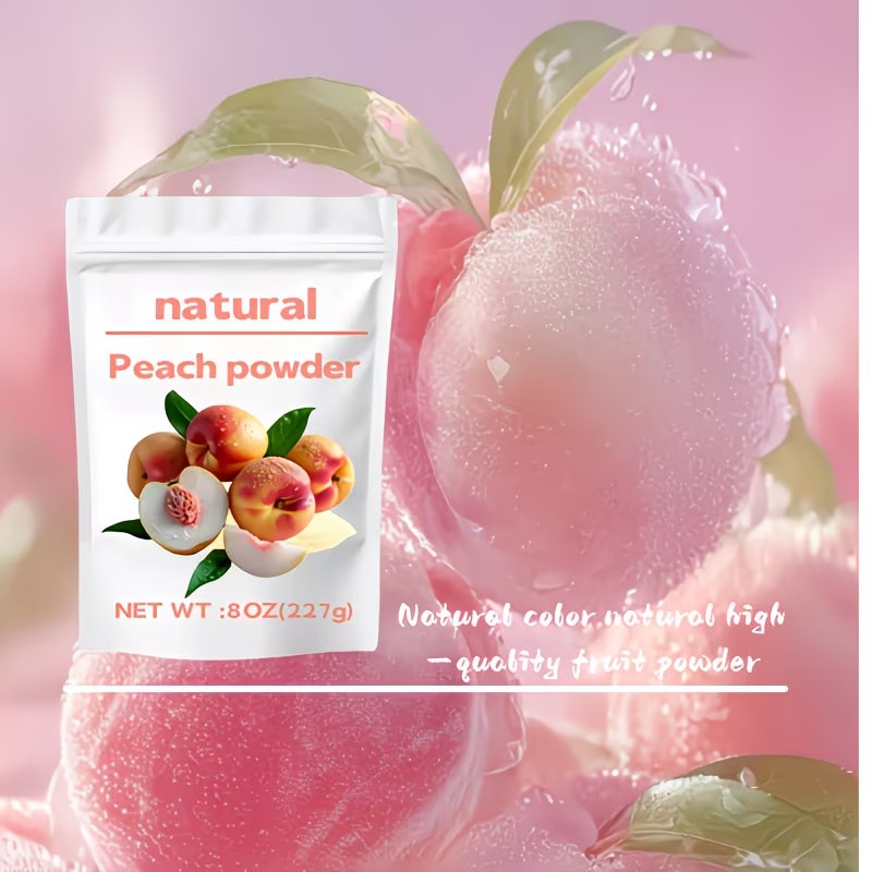 Peach Powder Suitable Baking Drinks Excellent Taste Without Sugar And Additives
