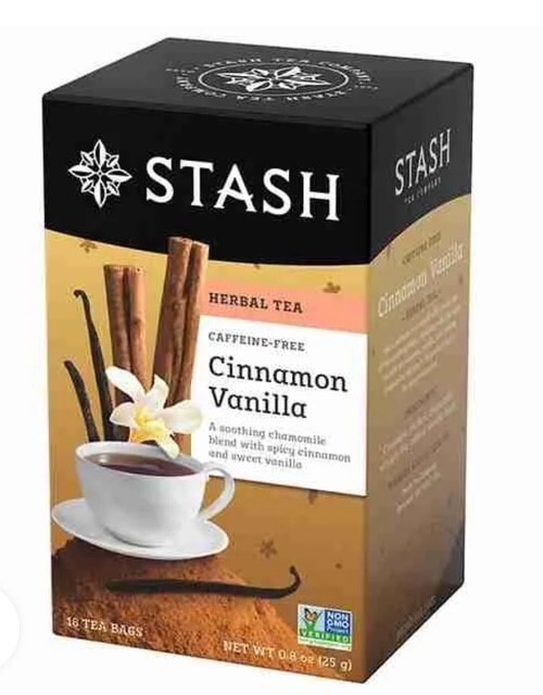 3 Packs Stash Cinnamon Vanilla Black Tea Bags – 54 Count