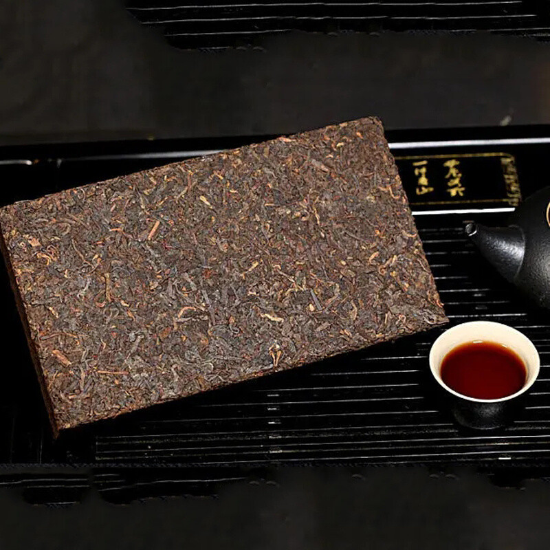 HelloYoung Liu Bao Dark Tea 400g Brick Digestion Wellness Daily Drink