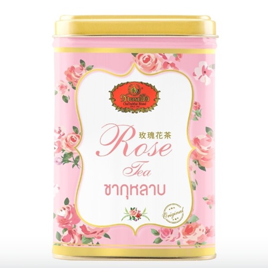 5 x 50g. Cha Tra Mue Authentic High Quality Thai Oolong+ Rose Petals Tea Mix DHL