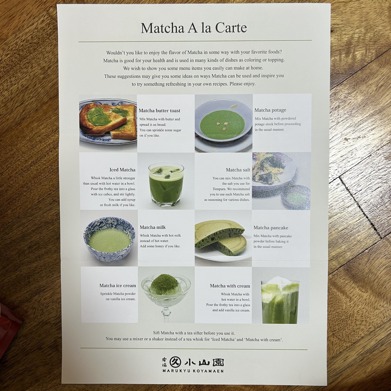 Uji Matcha Marukyu Koyamaen Japanese Green Tea Powder “Aoarashi” 100g