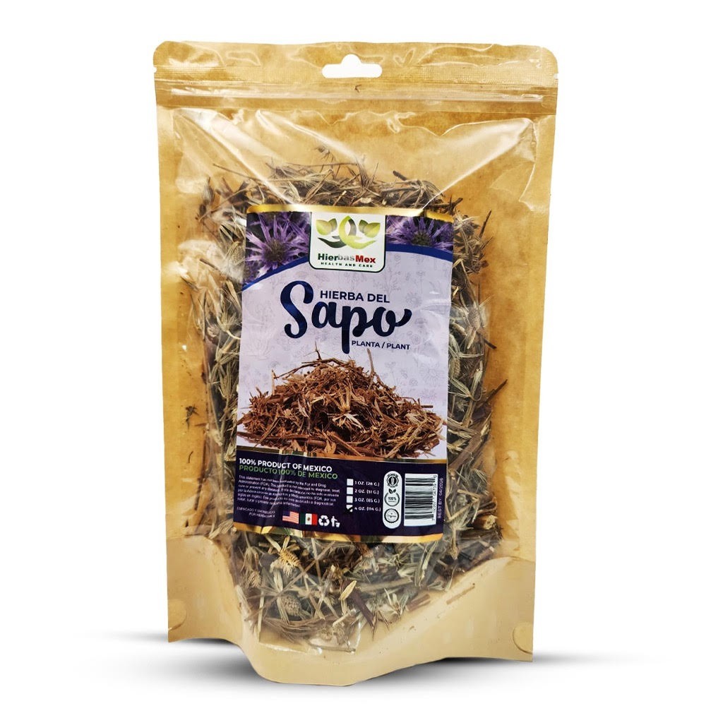 Hierba del Sapo Herbal Tea 4 oz.-113g Hierba del Sapo Te, Natural Mexican Herb