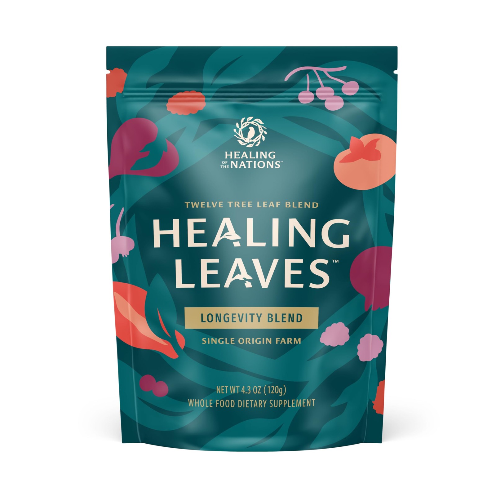 Healing Leaves, Longevity Blend Loose-Leaf Tea- 30 Servings