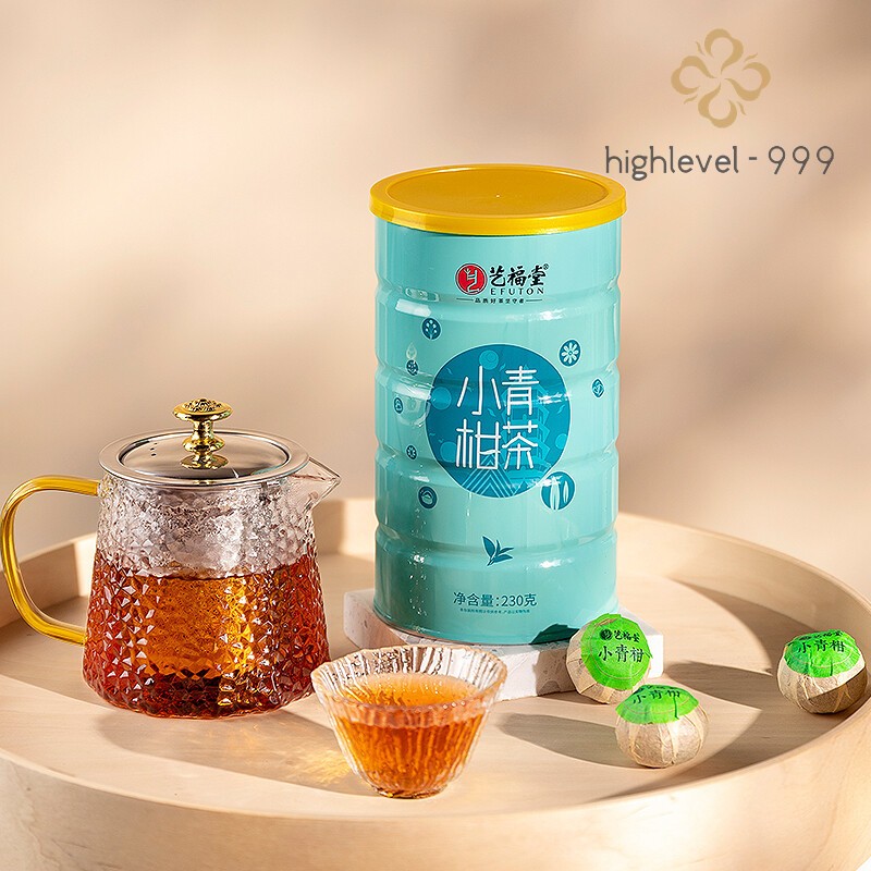 Xiao Qing Gan Chenpi Pu’er Orange Yunnan Pu-erh Tea Stuffed Tangerine Ripe 230g