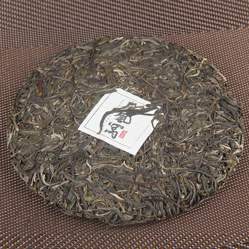 357g High-quality 2021 Yi Wu Phoenix Nest Ancient Tree Pu’er Tea Raw Tea Cake