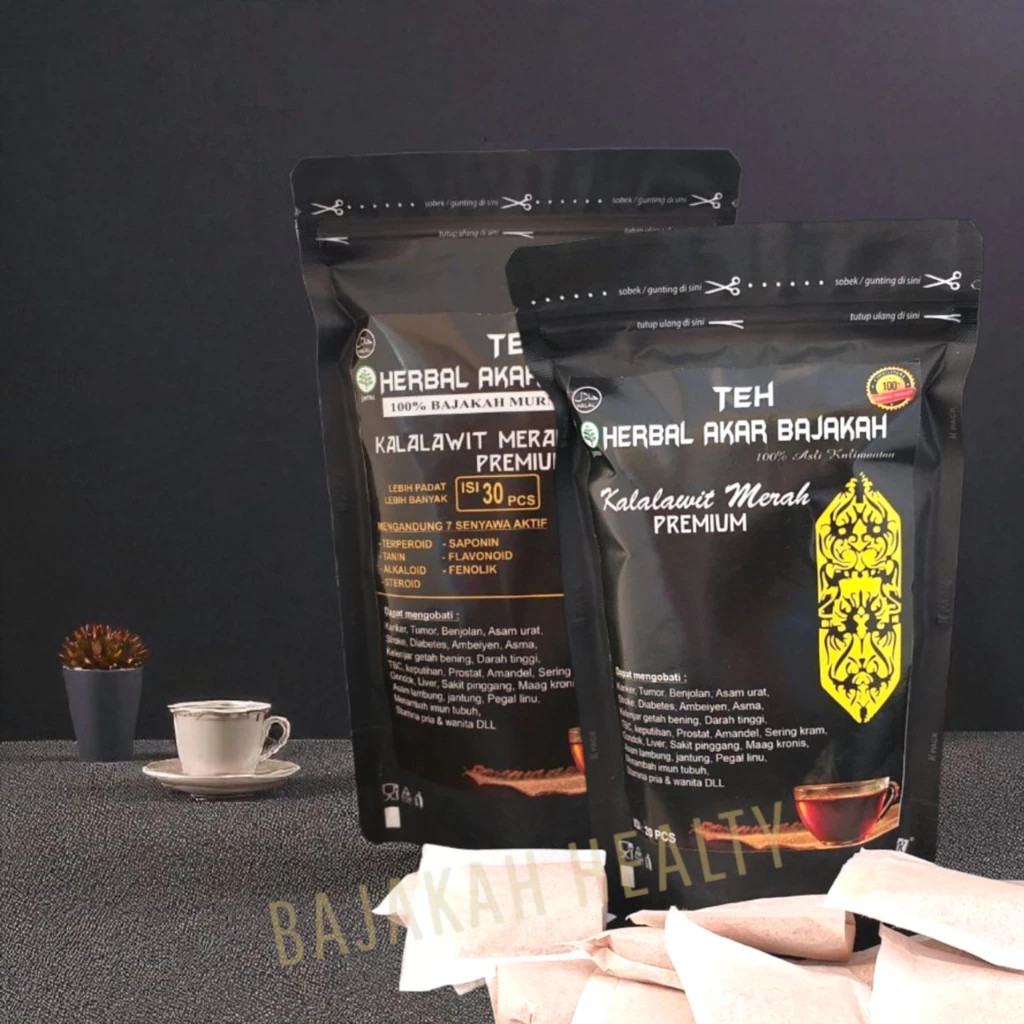 2x TEA RED KALAWIT PREMIUM BAJAKAH ROOTS KALIMANTAN