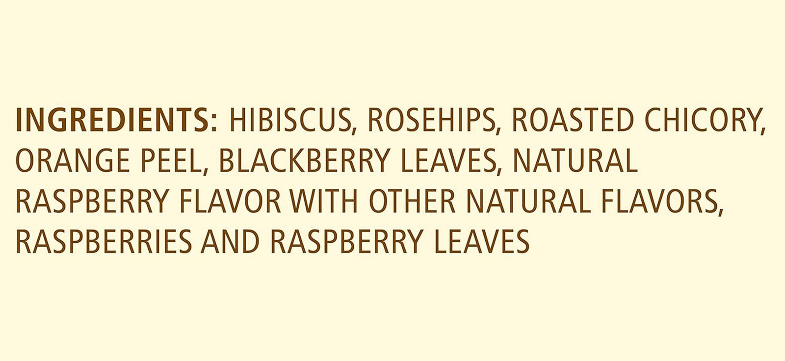 Raspberry Zinger Herbal Tea, 20 Ct