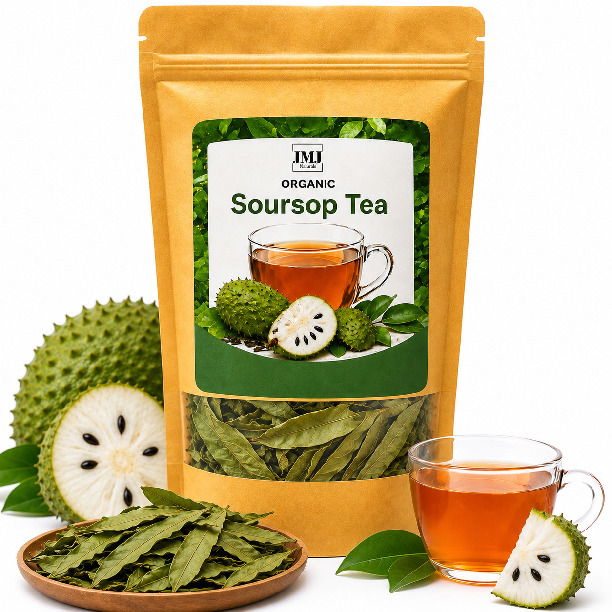 Organic Soursop Tea Leaves 5 ozs./ Chemical Free