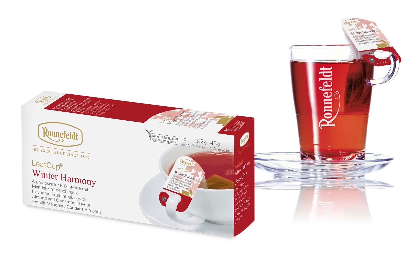 Ronnefeldt Leafcup® Winter Harmony. 15 Premium fruit tea bags