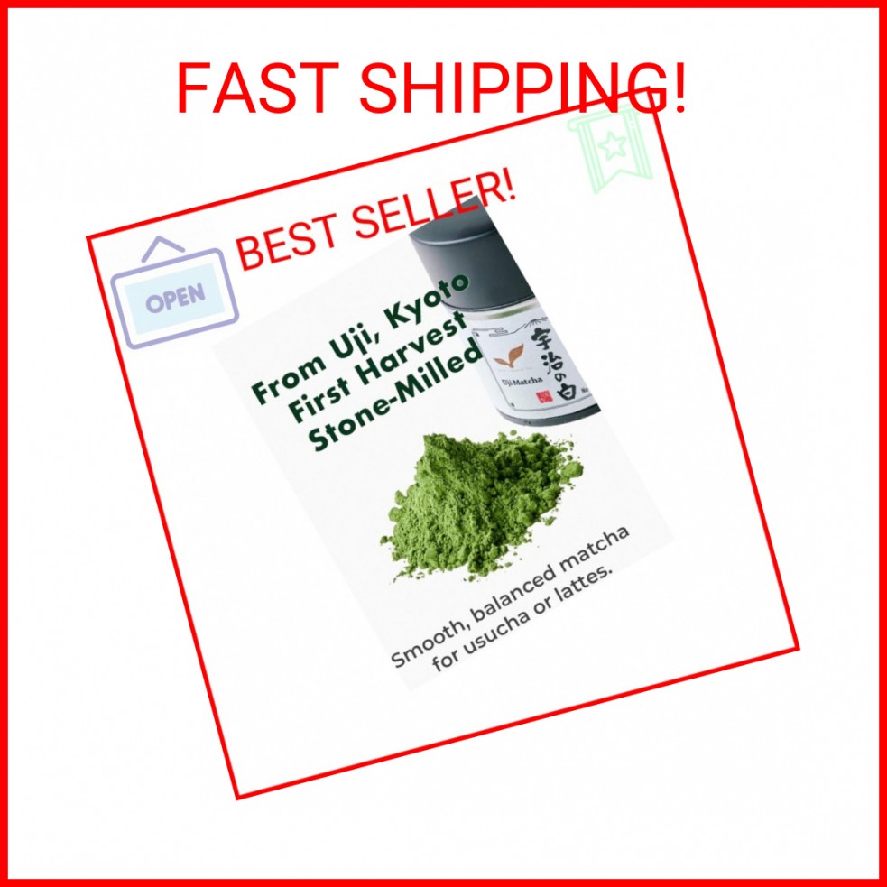 TAGASHIRA CHAHO “Uji no Shiro” Uji Matcha Green Tea Powder (30g/1.06oz) – First