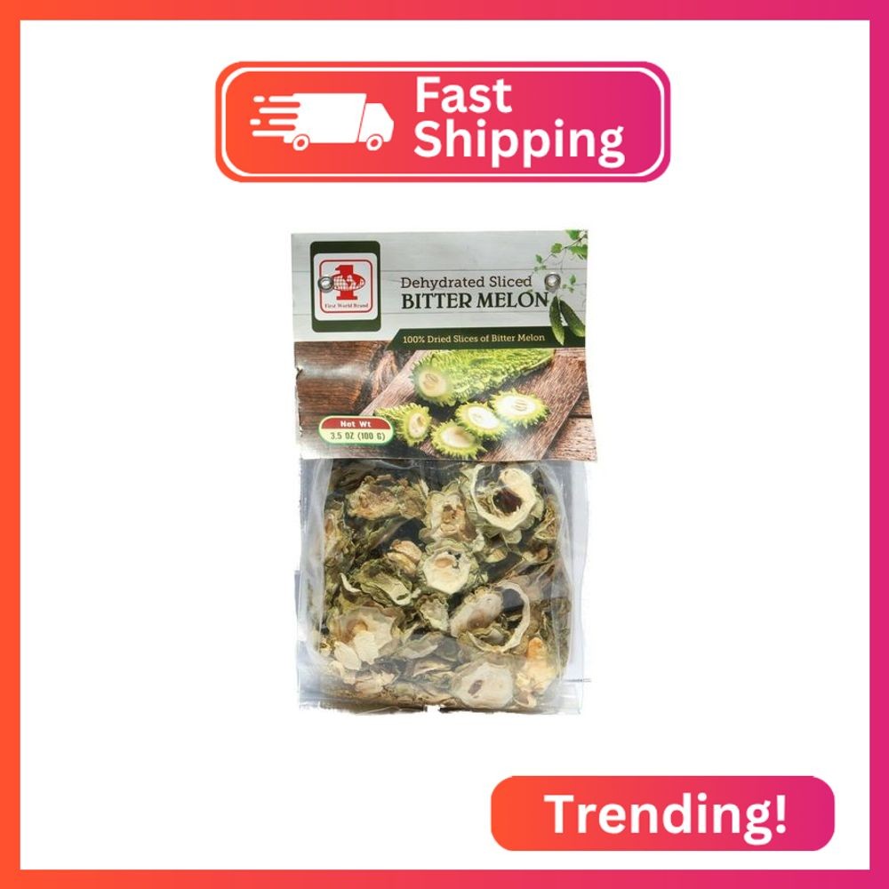 100% Natural Dehydrated Sliced Bitter Melon Herbal Tea 3.5 oz