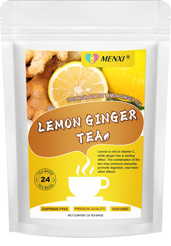 Lemon Ginger Turmeric Lemon Ginger Herbal Tea Bags | Premium Loose leaf
