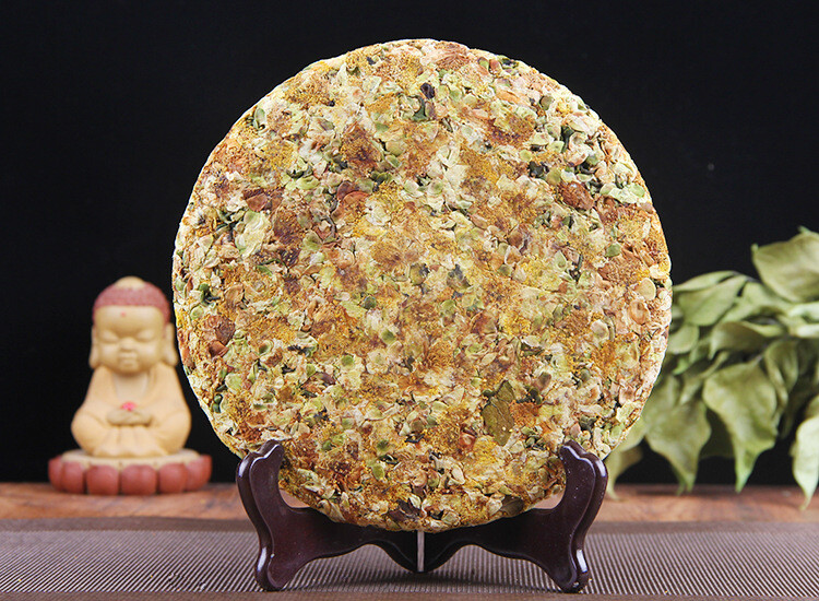 Yunnan Pu’er Tea Puer Flower Lincang Snowy Mountains Ancient Trees Raw Tea 357g